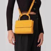 Bolsa Mini Flap Amarela