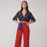 Mini Bolsa Celular - Azul